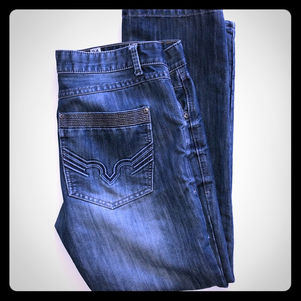 INC Berlin Slim Straight Jeans